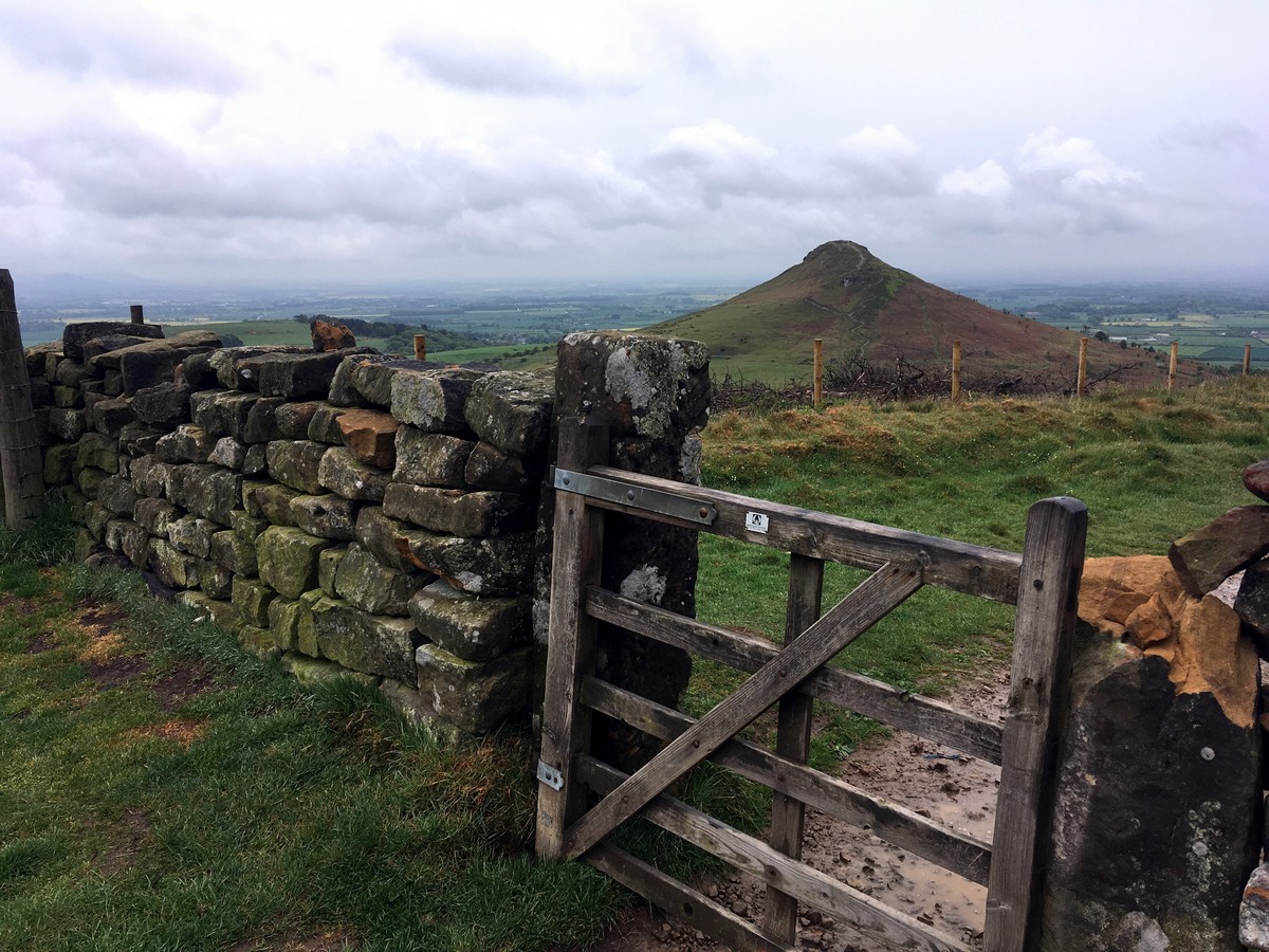 Views of the Captain Cook's Monument and Roseberry Topping Hike in North York Moors, England
