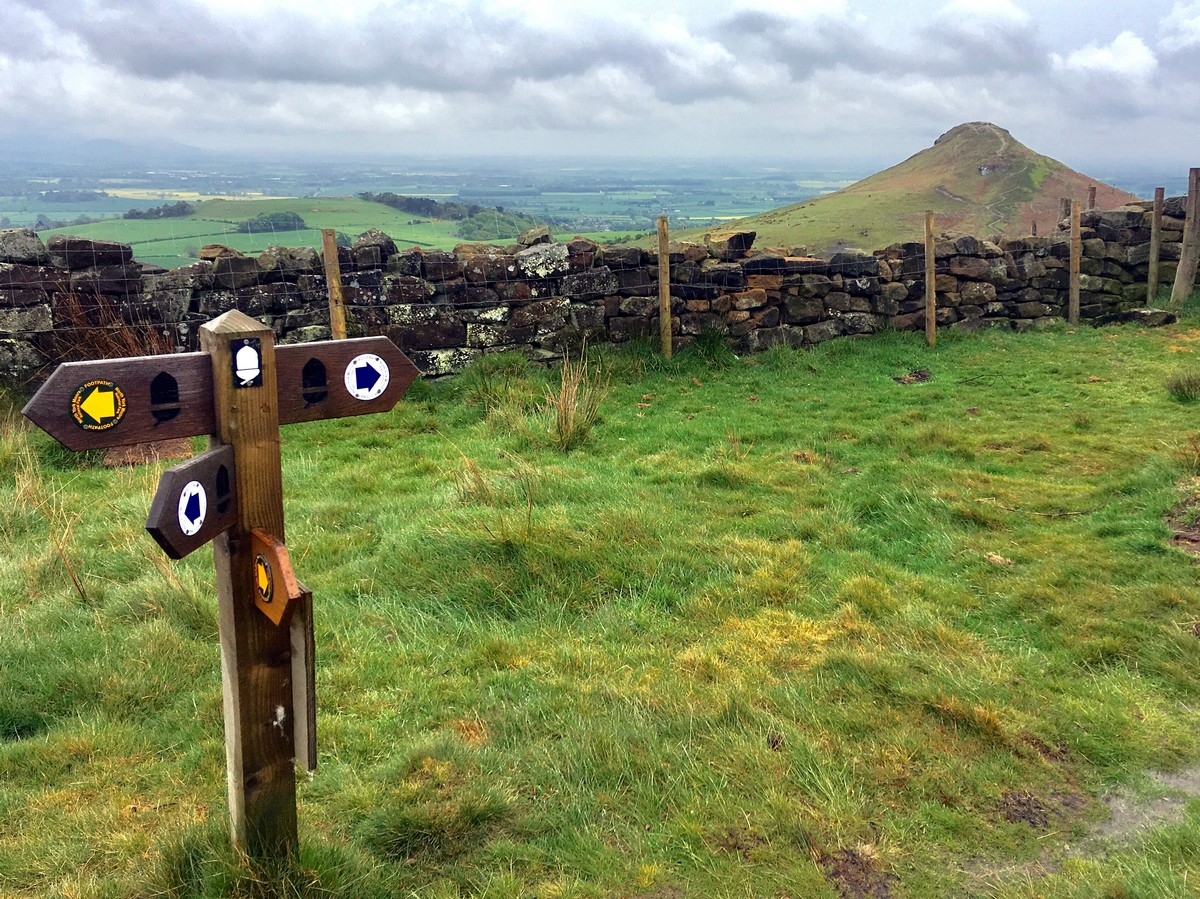 Bridgeway on the Captain Cook's Monument and Roseberry Topping Hike in North York Moors, England