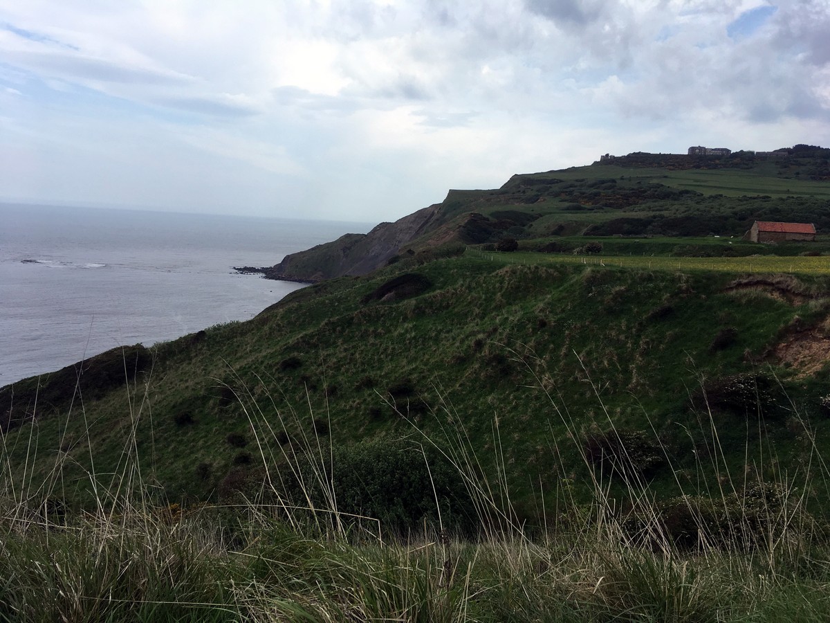 Cleveland way on the Ravenscar and Robin Hood’s Bay Hike in North York Moors, England