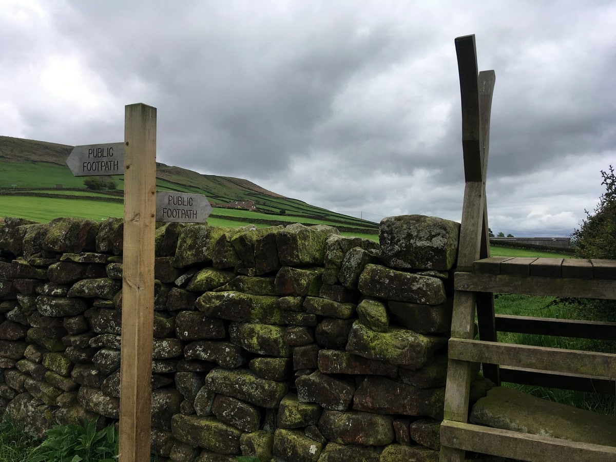 Trail of the Farndale "Daffodil walk" Hike in North York Moors, England