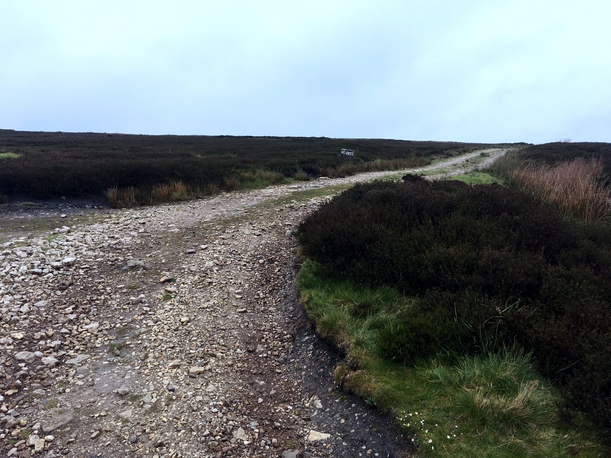 Cleveland Way on the Black Hambleton Hike in North York Moors, England