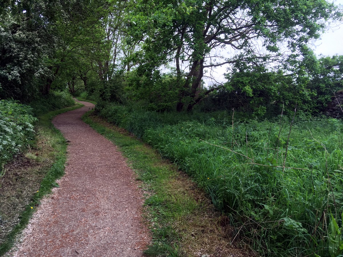 Cleveland Way on the Helmsley to Rievaulx Abbey Hike in North York Moors, England