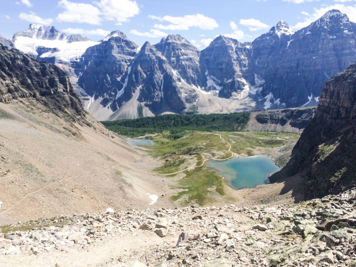 Mountain from the Paradise Valley Circuit Hike near Lake Louise, Banff National Park, Alberta