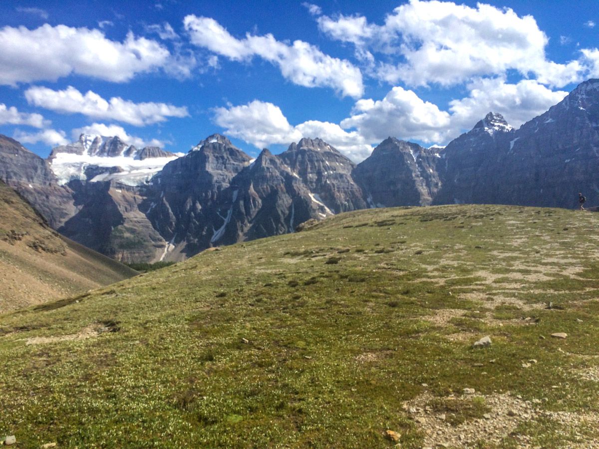 Landscape of the Paradise Valley Circuit Hike near Lake Louise, Banff National Park, Alberta