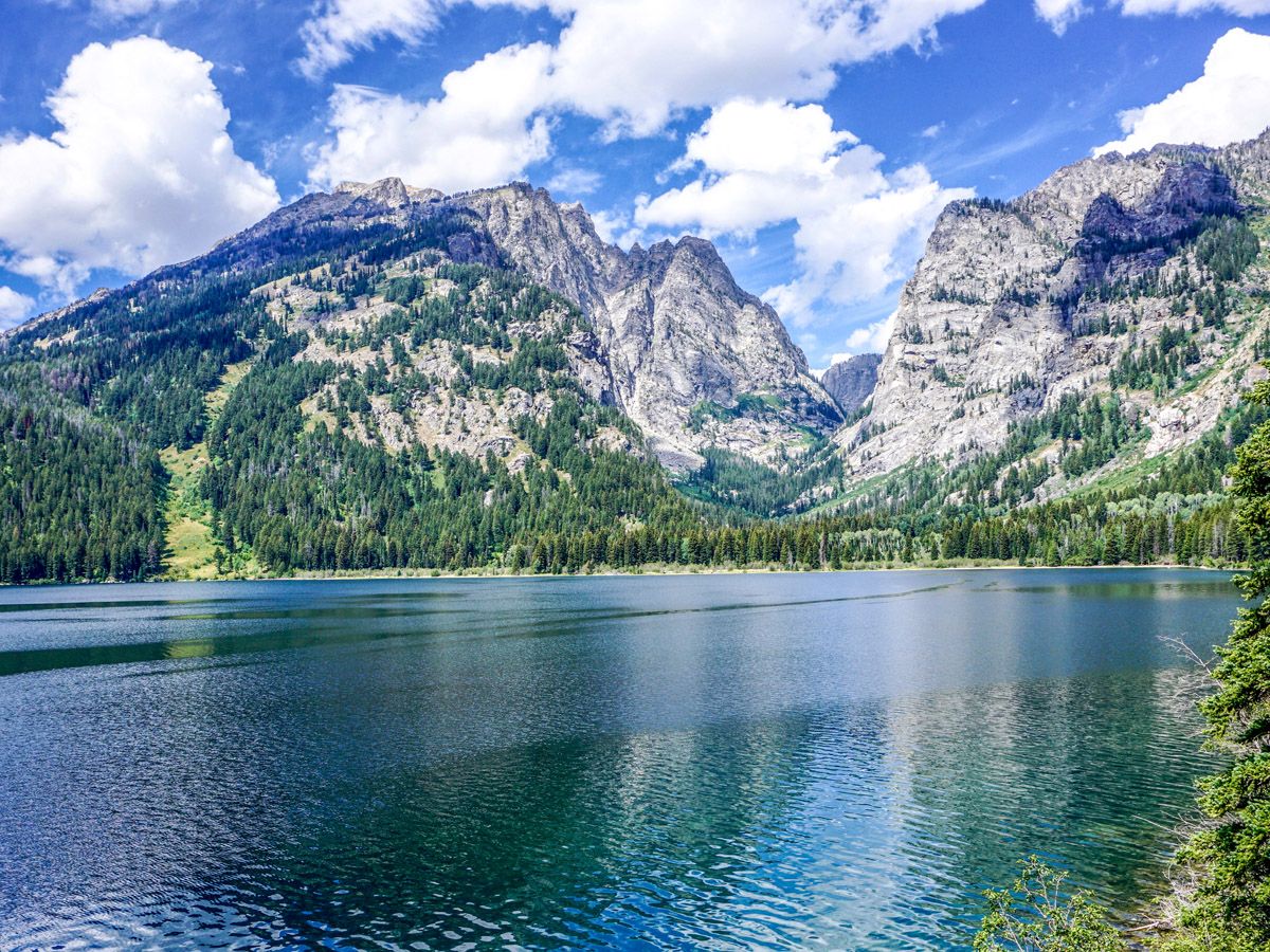 Lake at Phelps Lake Hike in Grand Teton National Park