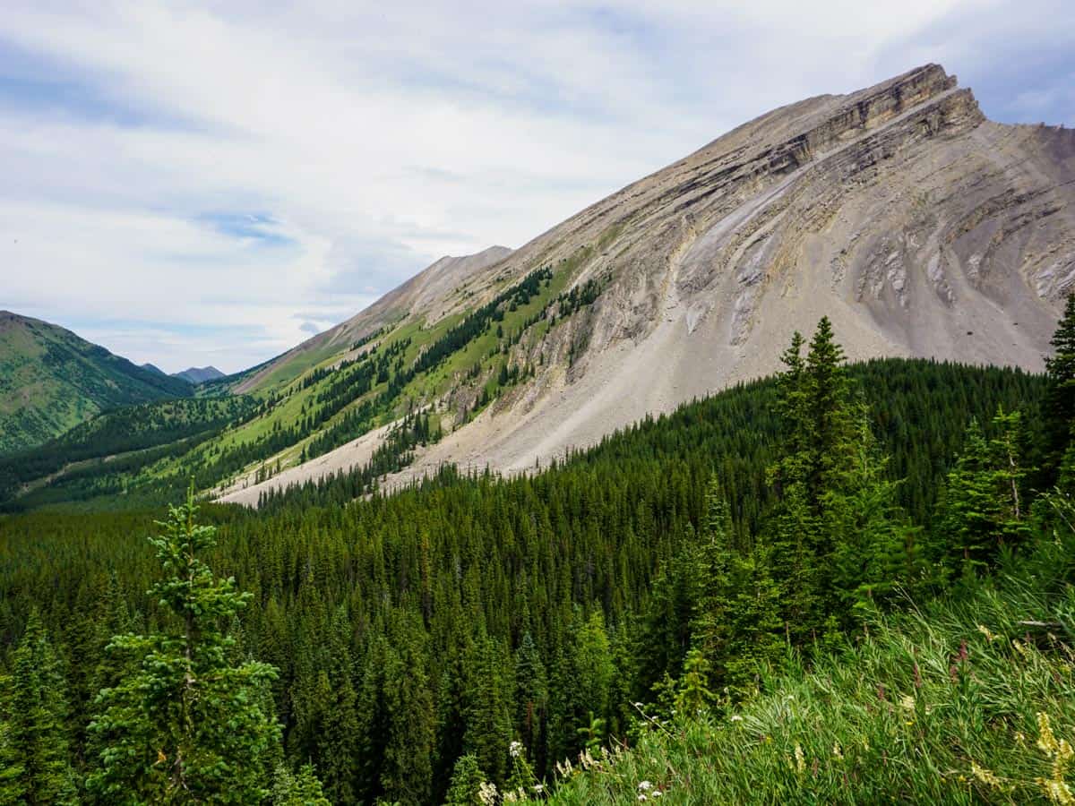 Views from the Picklejar Lakes Hike in Kananaskis, near Canmore