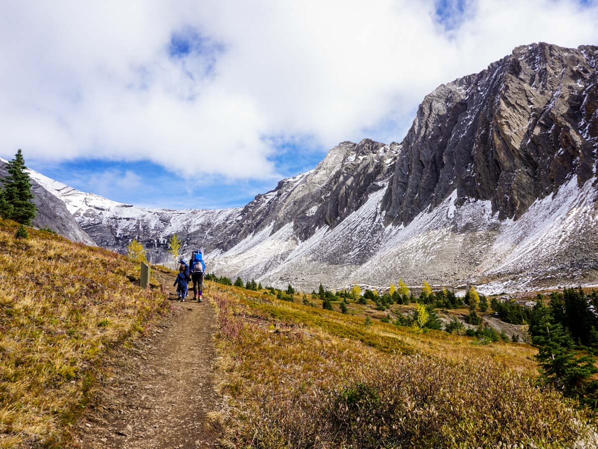 Great views from the Ptarmigan Cirque Hike in Kananaskis, near Canmore