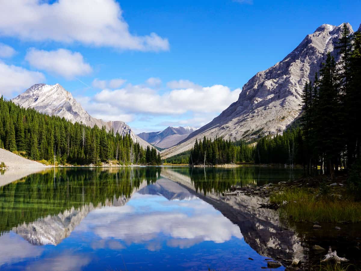 Elbow Lake on the Rae Glacier Hike in Kananaskis, near Canmore