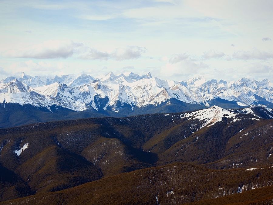 Peaks on the Moose Mountain Hike from Bragg Creek, Kananaskis