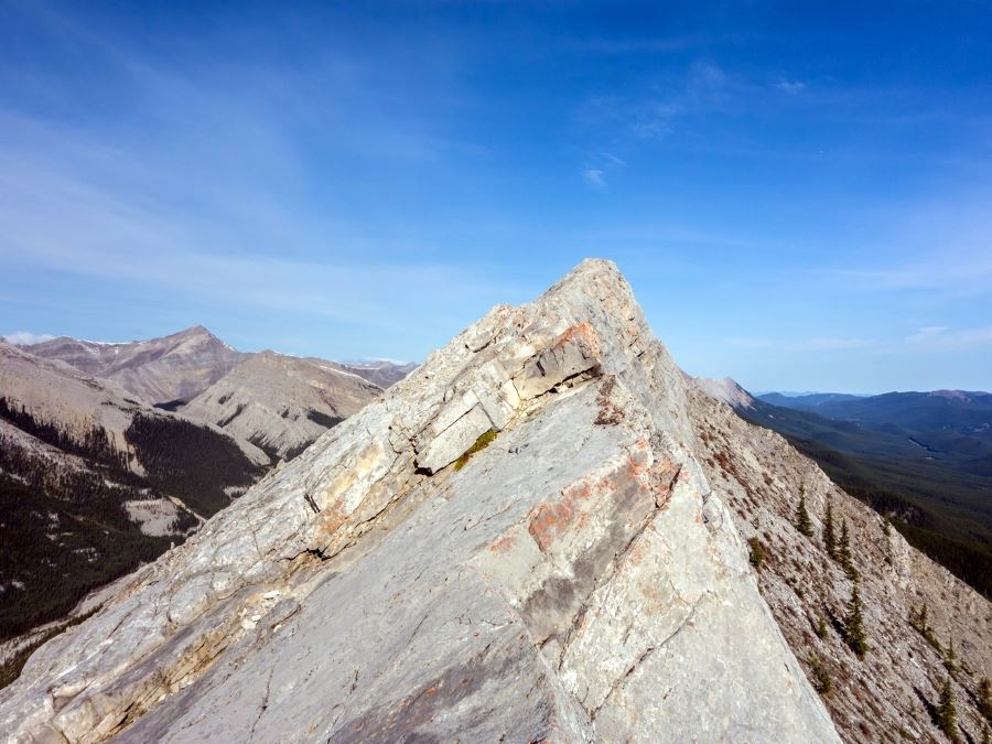 Peak on the Nihahi Ridge Hike from Bragg Creek, Kananaskis