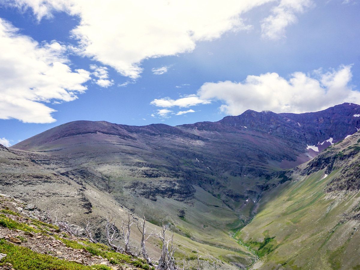 Trail at Scenic Point Hike in Glacier National Park (Montana)