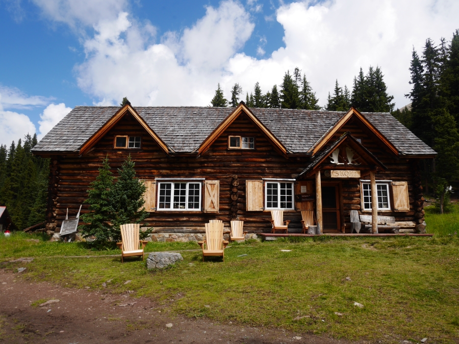 Great idea for camping in Banff National Park is staying in Skoki Lodge