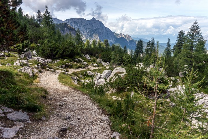 Slemenova Spica hike in Julian Alps has amazing scenery