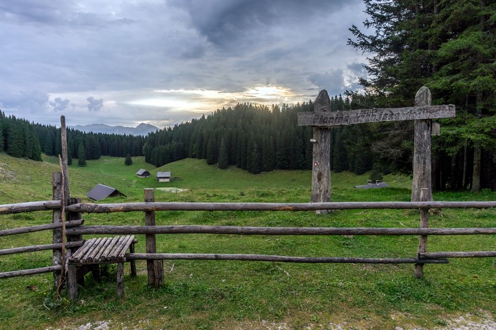 Debela Pec trail takes you to beautiful Slovenian alpine meadows in Julian Alps