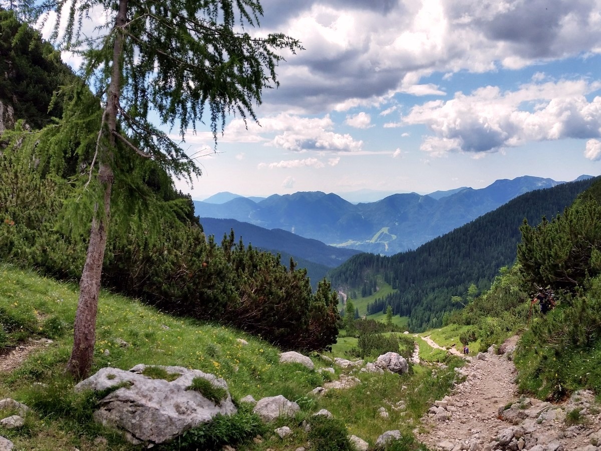 Debela Pec trail takes you to beautiful Slovenian alpine meadows in Julian Alps