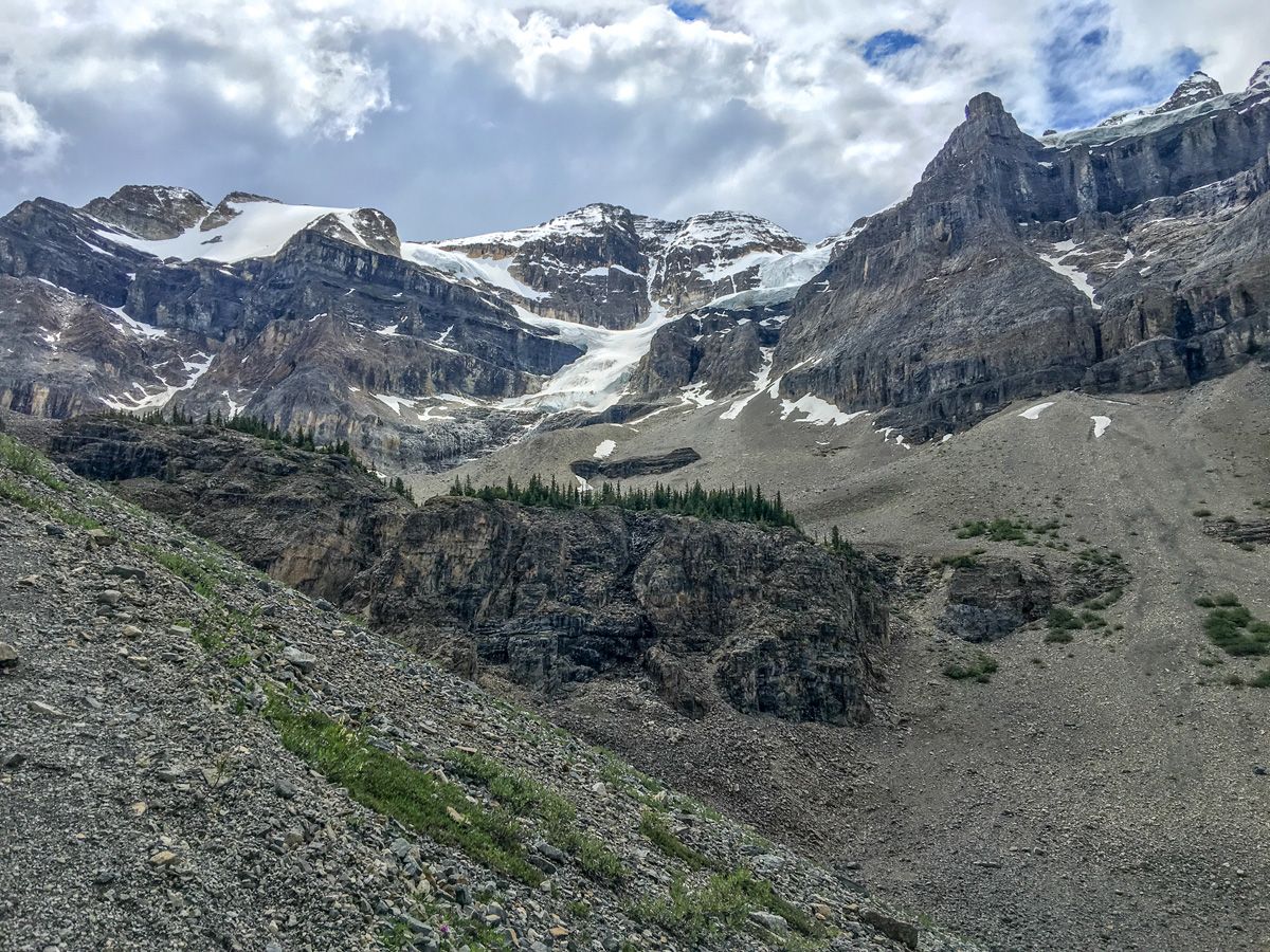 Mountains around the Stanley Glacier Hike in Kootenay National Park, Canadian Rocky Mountains