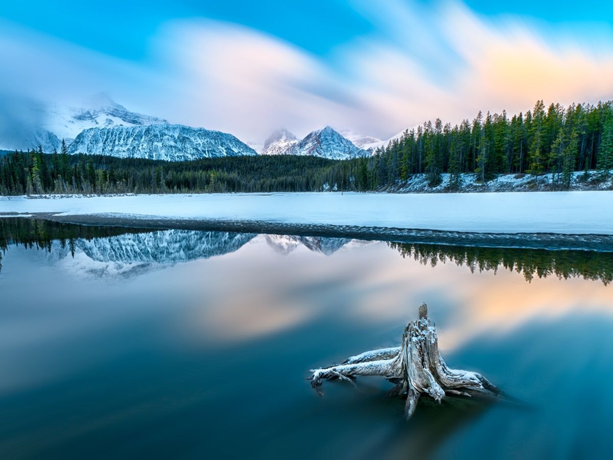 Beautiful Patricia Lake near Jasper