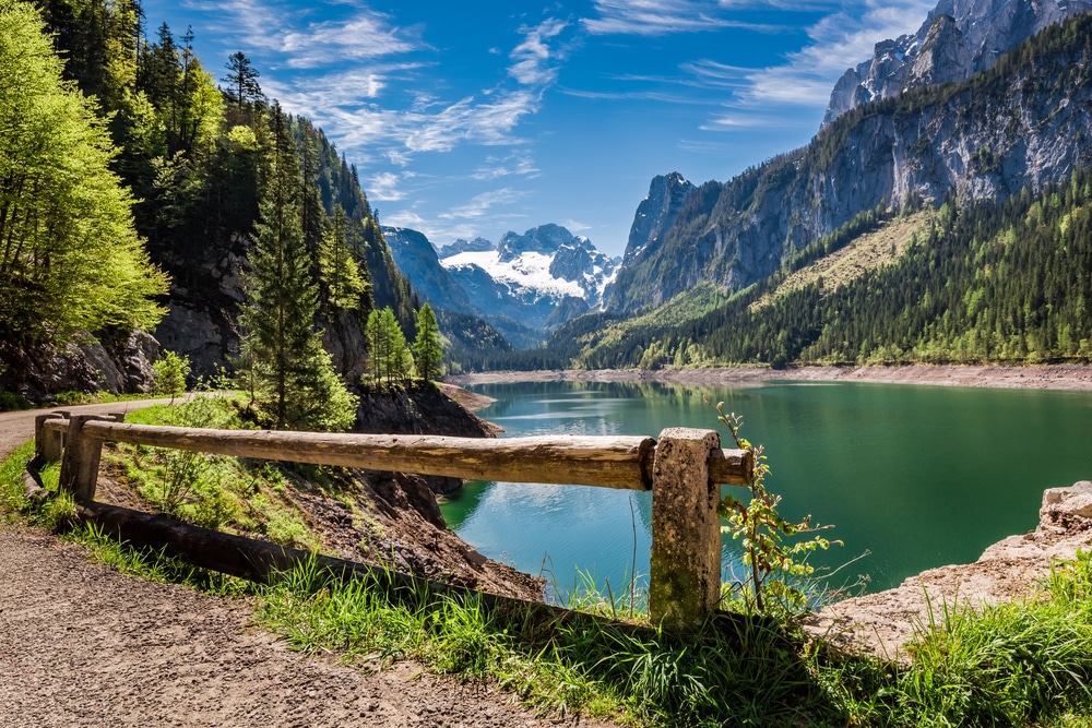 Gosausee Lake in Gosau is a must-see place in Austrian Alps