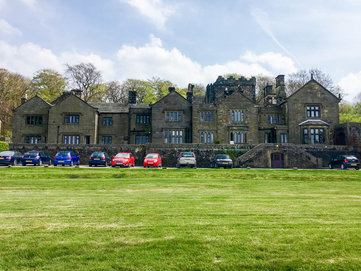 The lodge on the Padley Gorge Hike in Peak District, England