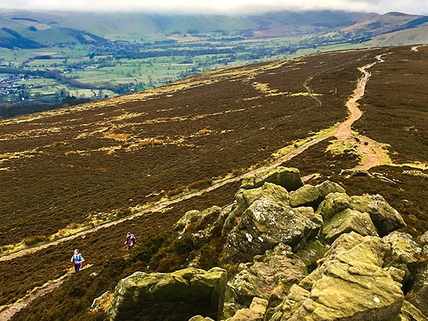 Trail of the Great Ridge and Win Hill hike in Peak District, England