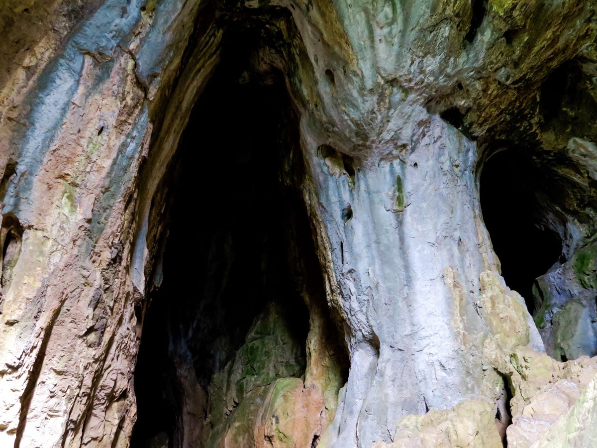 Thor's Cave and The Manifold Valley Hike has beautiful views of Limestone Cavern