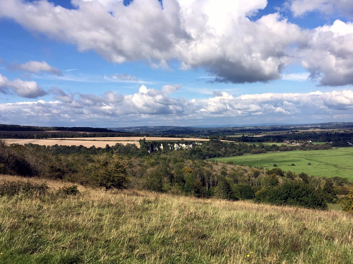 Houghton from the Arundel Castle and Pubs Hike in South Downs, England