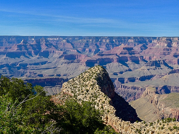 Scenery from the Grandview Trail hike in Grand Canyon National Park, Arizona
