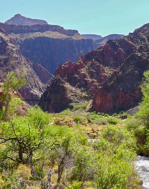 South Kaibab Trail hike in Grand Canyon National Park, Arizona