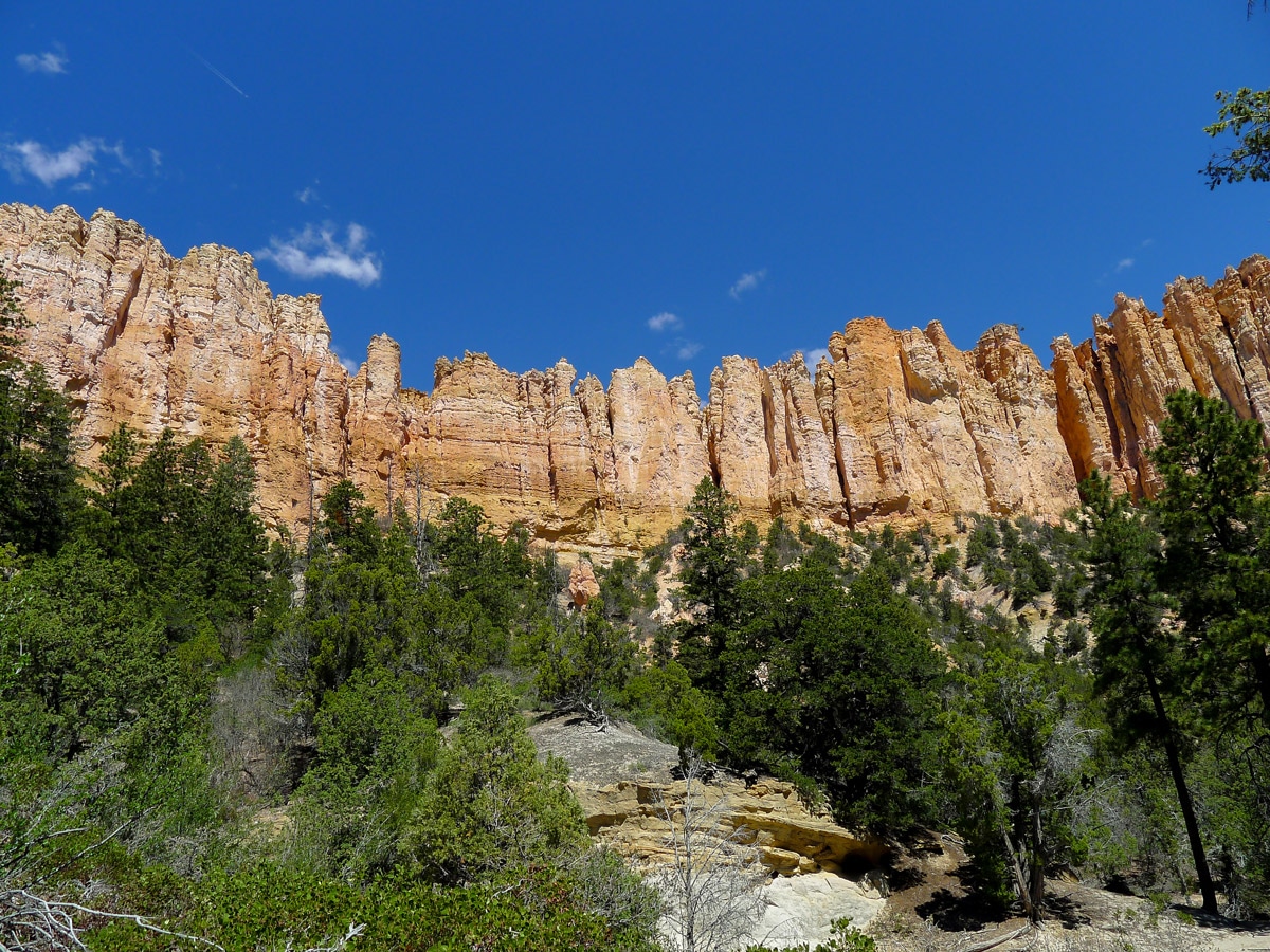 Swamp Canyon trail hike in Bryce Canyon National Park has beautiful canyon views