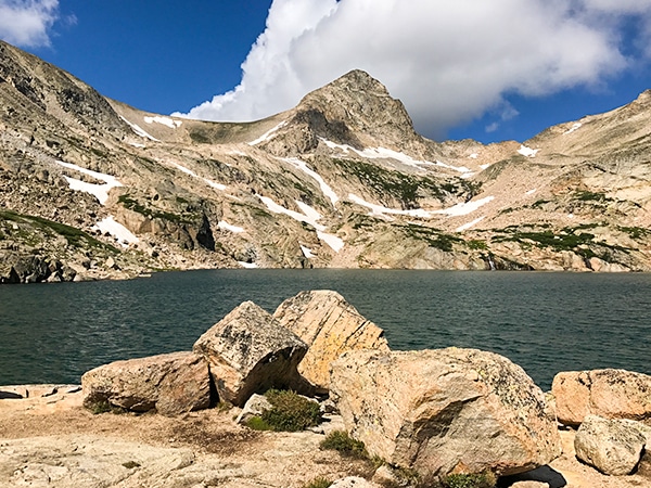 Blue Lake Trail hike in Indian Peaks, Colorado