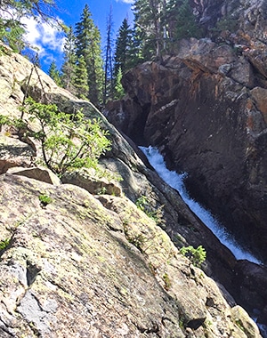Upper Piney River Falls hike near Vail, Colorado