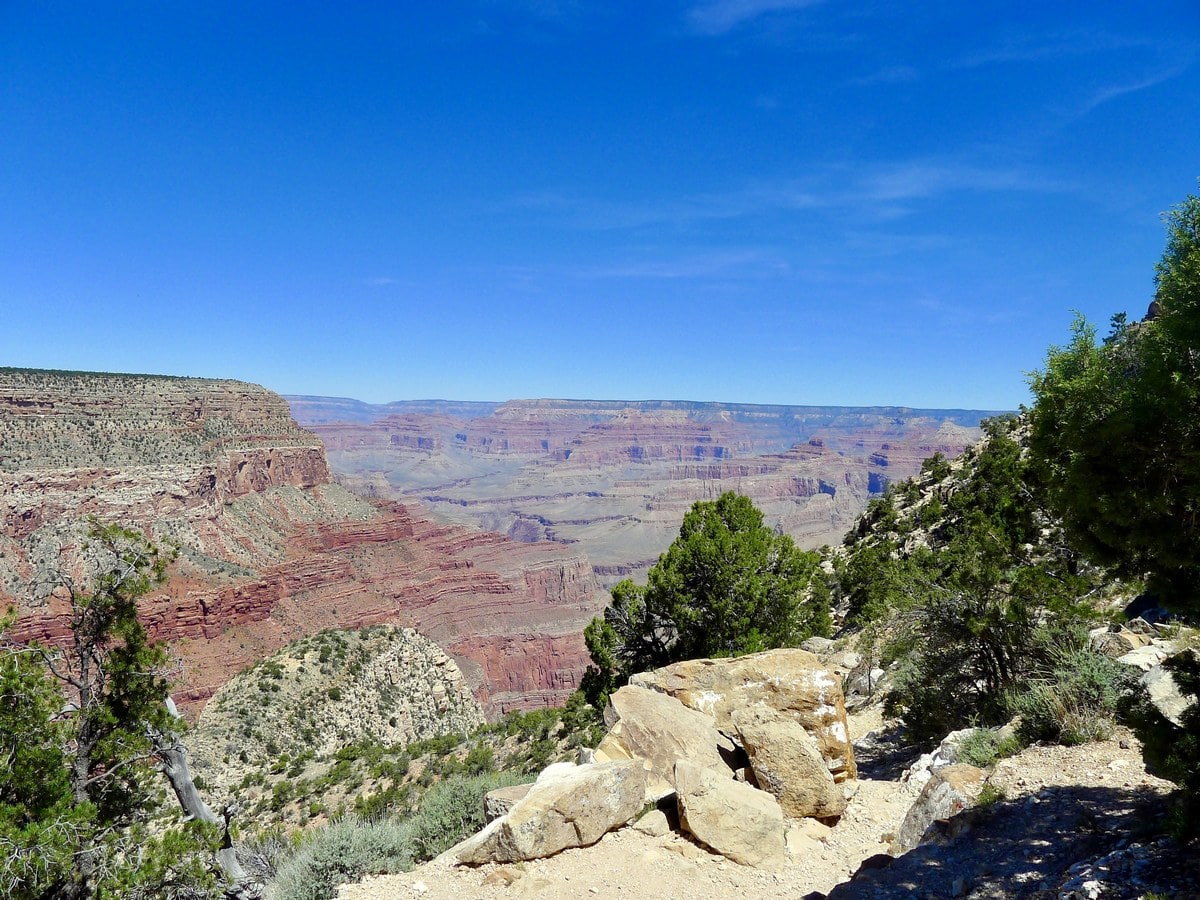 Beginning of the Dripping Springs Hike in Grand Canyon National Park, Arizona