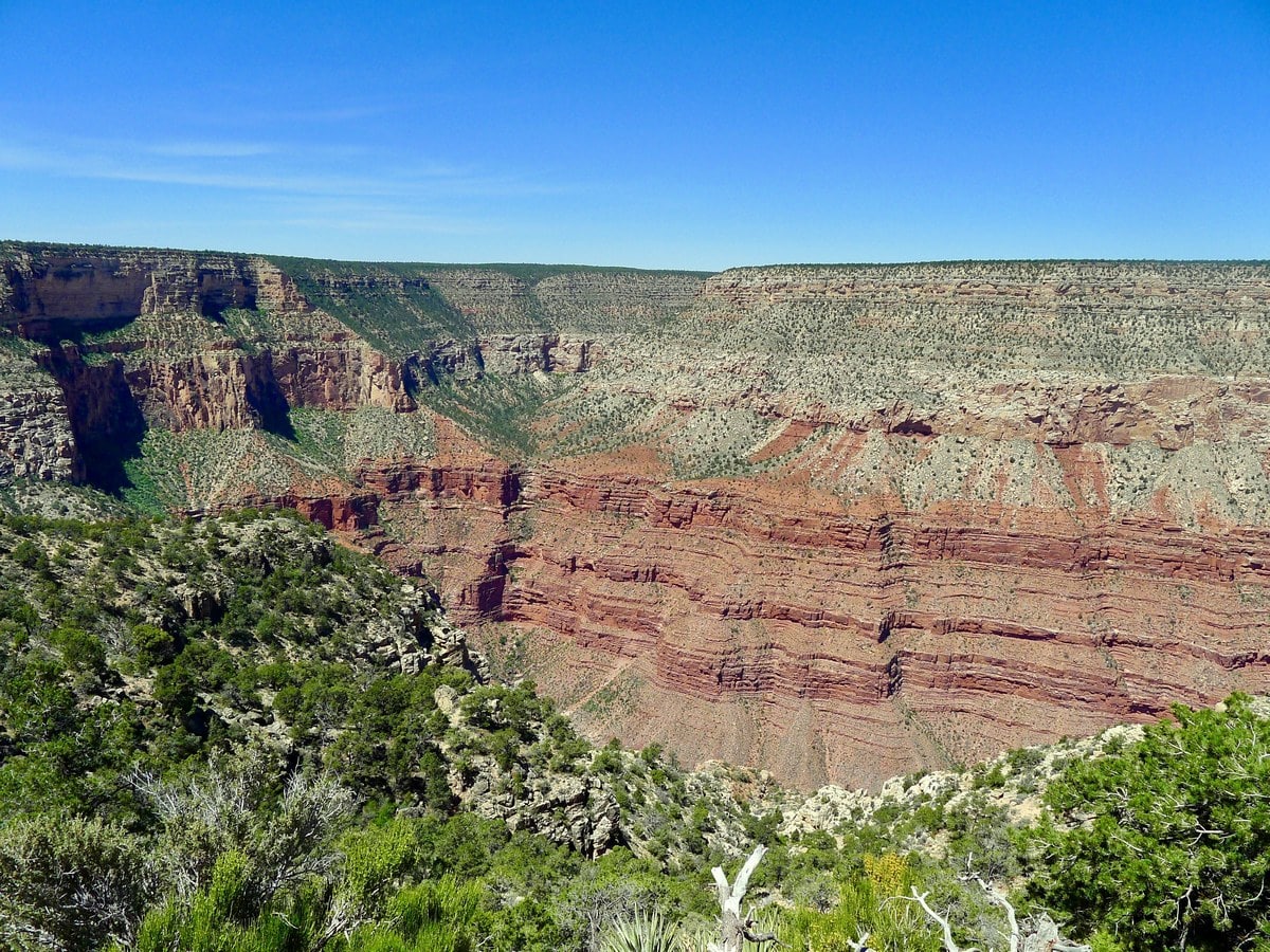 Views from the Dripping Springs Hike in Grand Canyon National Park, Arizona