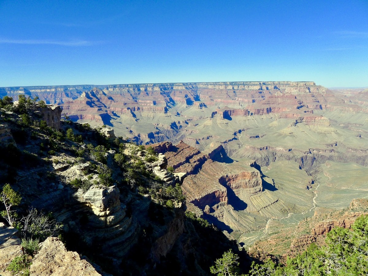 Canyon from the Shoshone Point Hike in Grand Canyon National Park, Arizona