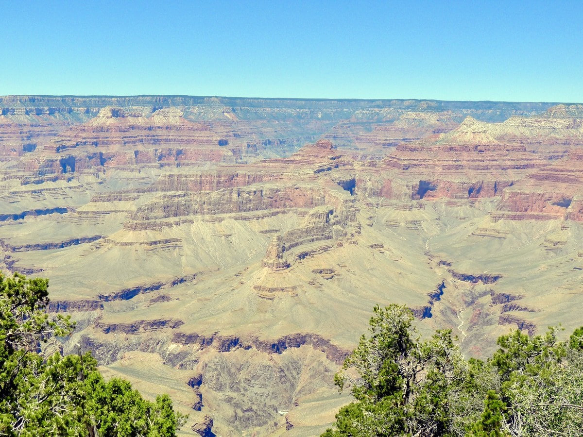 View from Hermits Rest on the Santa Maria Springs Hike in Grand Canyon National Park, Arizona