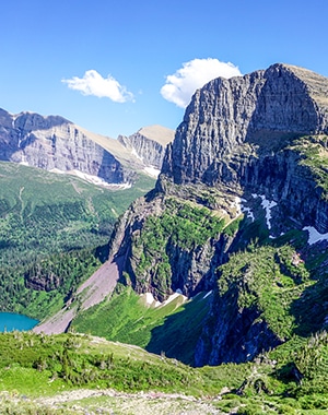 Grinnell Glacier Hike in Glacier National Park, Montana