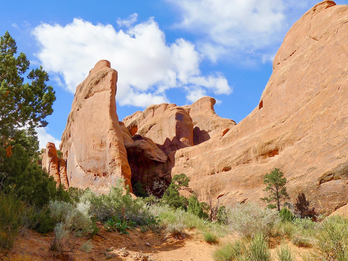 Devil's Garden hike in Arches National Park, Utah, USA