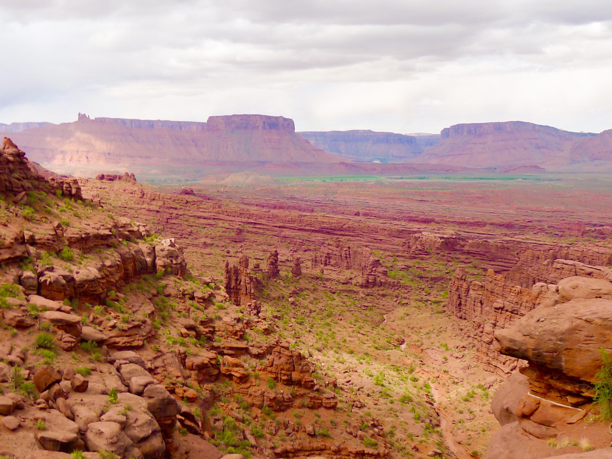 Fisher Towers hike near Moab is surrounded by beautiful views