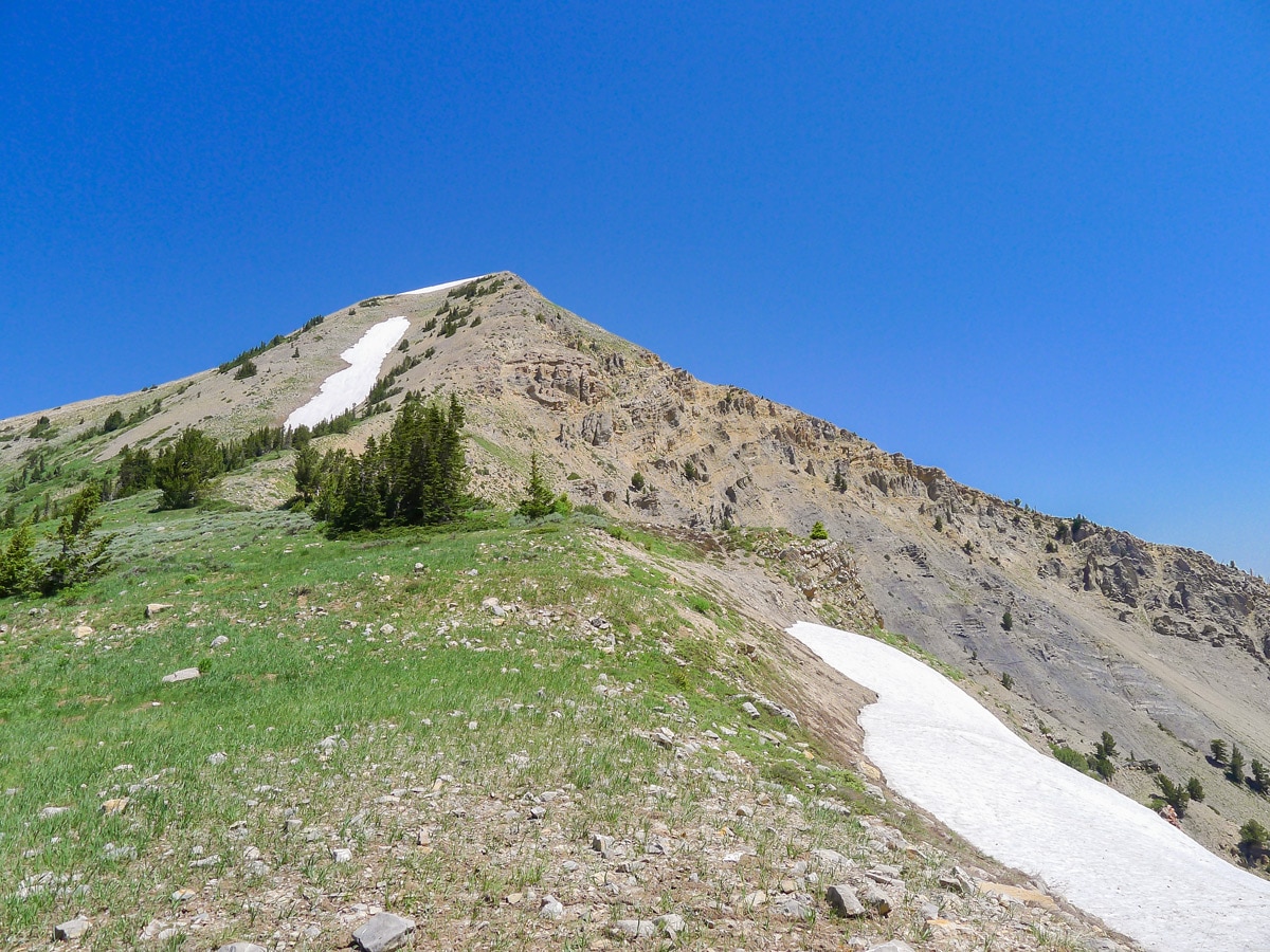 Great scenery from Box Elder Peak hike in Salt Lake City, Utah