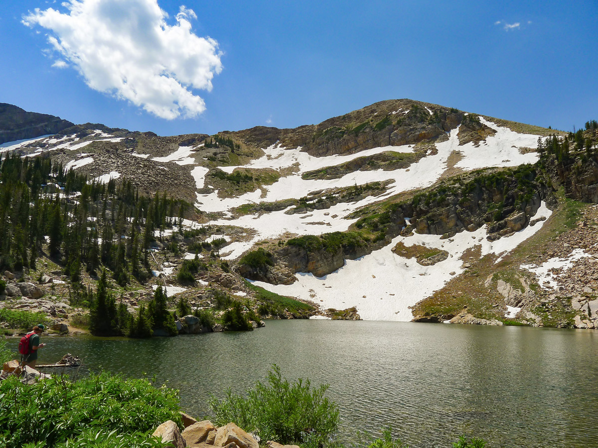 Cecret Lake hike near Salt Lake City is a beautiful trail in Utah