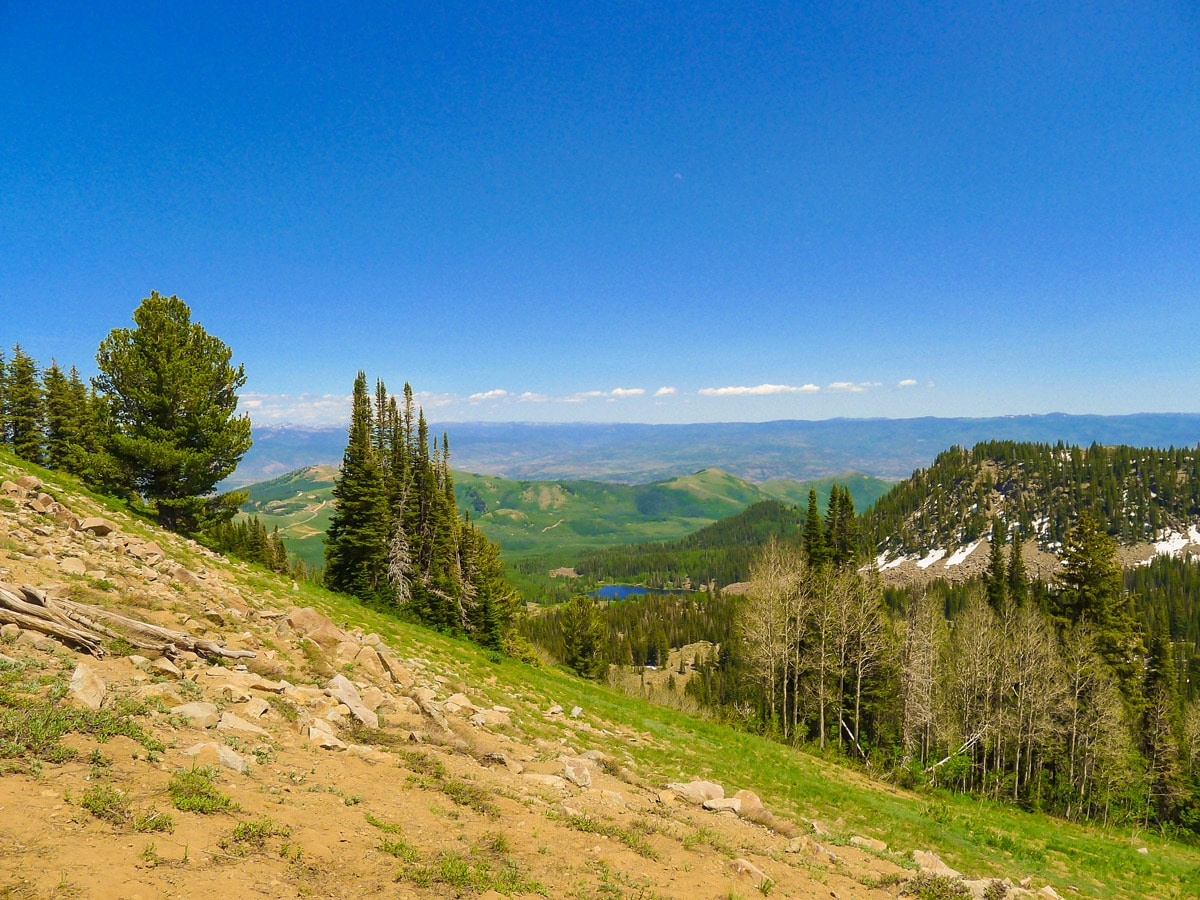 Clayton Peak trail hike from Salt Lake City, Utah