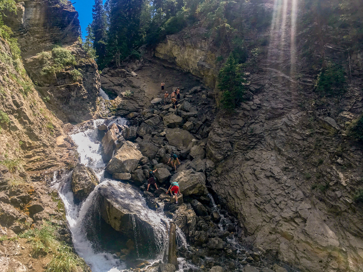 Donut Falls hike from Salt Lake City leads to beautiful falls