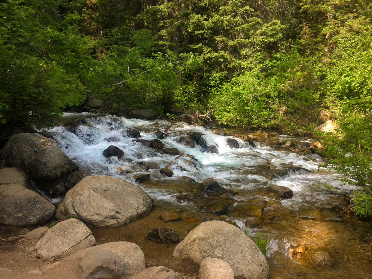 Whitewater on Red Pine Lake & Pfeifferhorn Ridge hike in Salt Lake City, Utah