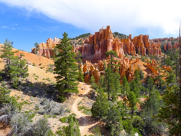 Panorama from the Fairyland Loop Trail hike in Bryce Canyon National Park, Utah