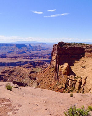 Scenery from the Dead Horse Point hike near Moab, Utah