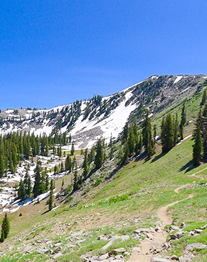 Views from the Clayton Peak Hike from Salt Lake City, Utah