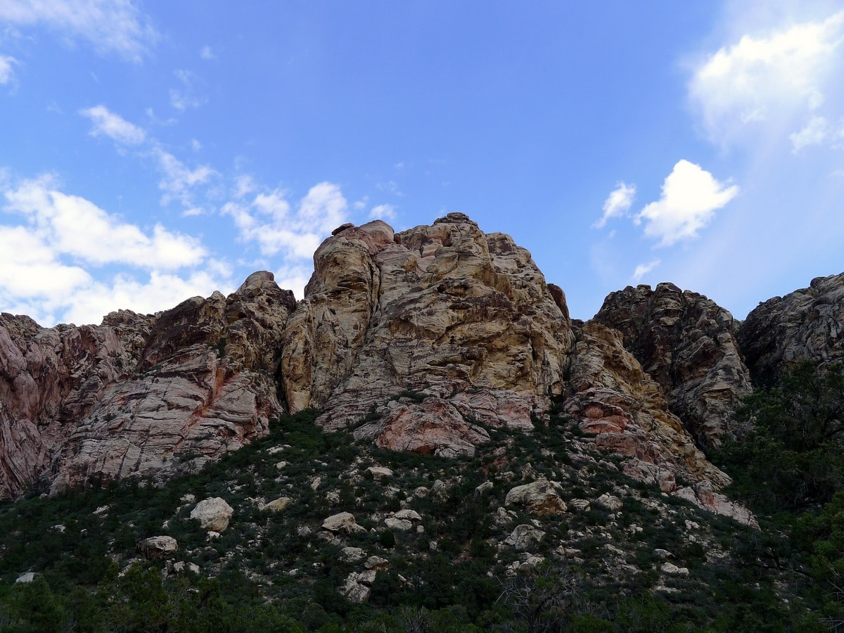 Rock formations from the La Madre Springs Hike near Las Vegas