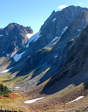 Scenery from the Cascade Pass hike in North Cascades National Park