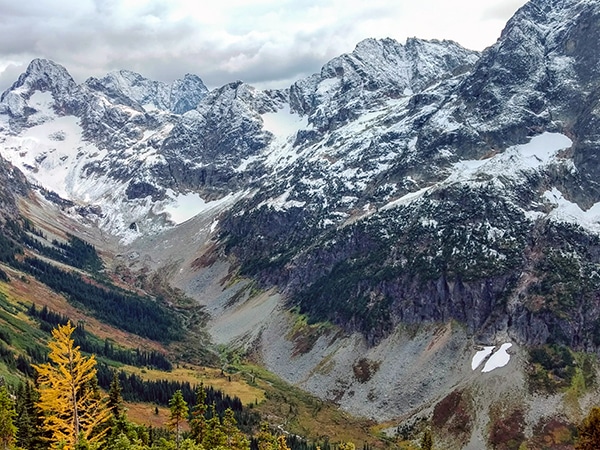 Views from the Easy Pass hike in North Cascades National Park