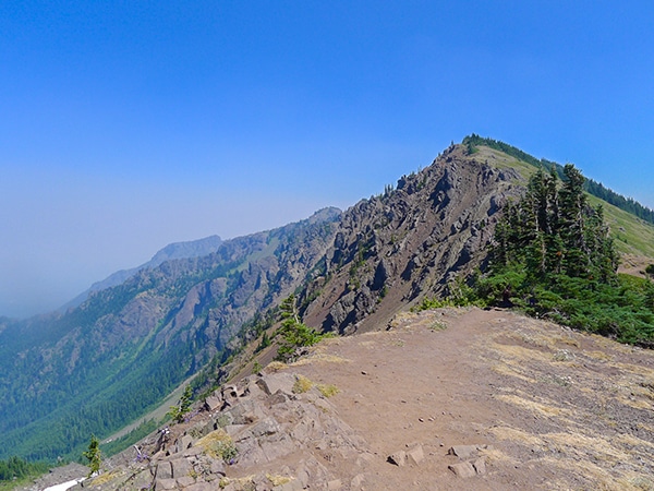 Views from the Klahhane Ridge hike in Olympic National Park, Washington